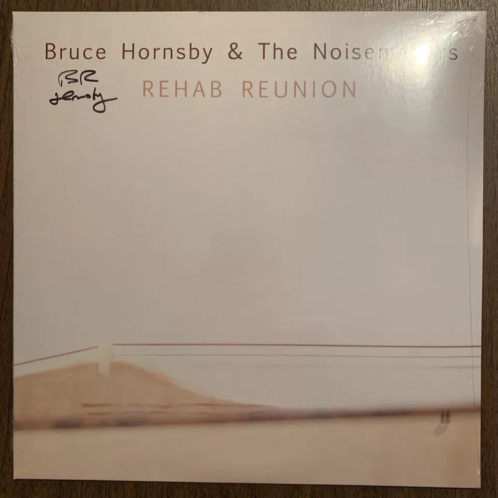 Bruce Hornsby Rehab Reunion LP ~ Ltd Ed Color + Autographed Cover ~ New/Sealed!